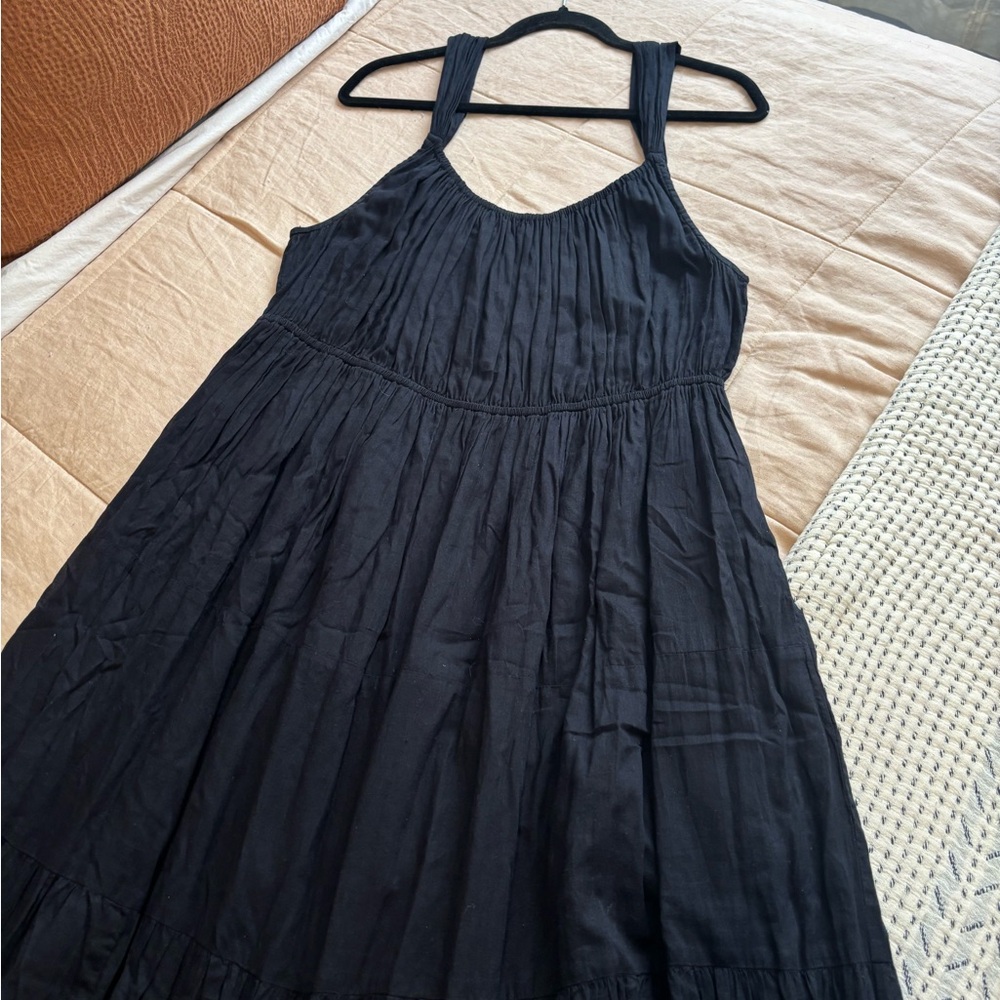 Liszt Maxi Dress | Artesands | Black | Plus 20-22 | Chic, Airy, Sundress